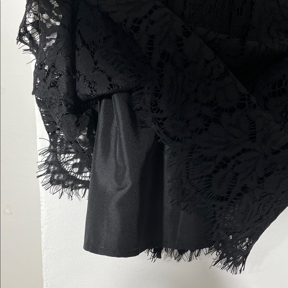 BB Dakota Black Lace Backless Dress - Picture 9 of 14